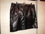 Lak rok XL, Verzenden, Zwart, Maat 46/48 (XL) of groter, Zo goed als nieuw