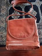 Prachtige lederen damestas, Sieraden, Tassen en Uiterlijk, Ophalen of Verzenden, Zo goed als nieuw, Bruin, Handtas
