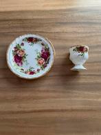 Royal Albert petit f..bonbonschaaltje eierdop country roses, Ophalen, Zo goed als nieuw