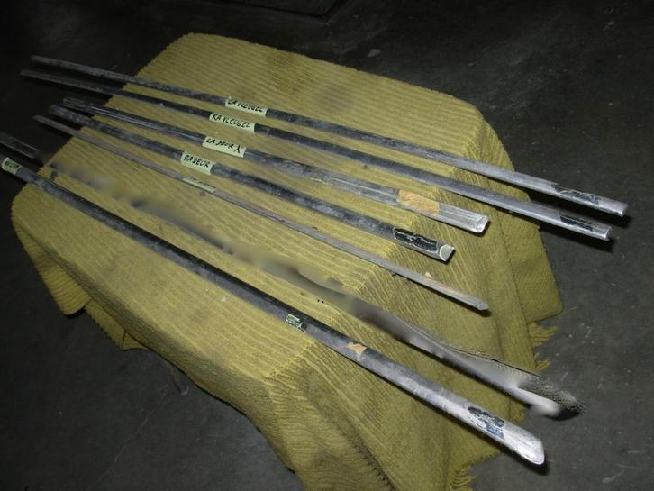 Mercedes W112 300 SE Lang sierlijsten, Auto-onderdelen, Sidebars, Gebruikt, Ophalen of Verzenden