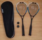 Squashrackets Opfeel SR130 in hoes + 2 ballen, Sport en Fitness, Squash, Ophalen of Verzenden, Zo goed als nieuw, Racket, Met hoes