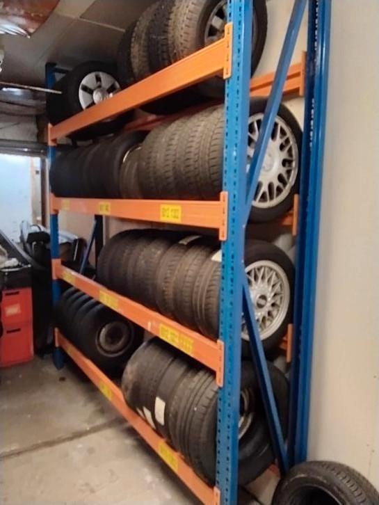 Stelling voor bandenopslag, Auto diversen, Overige Auto diversen, Ophalen of Verzenden