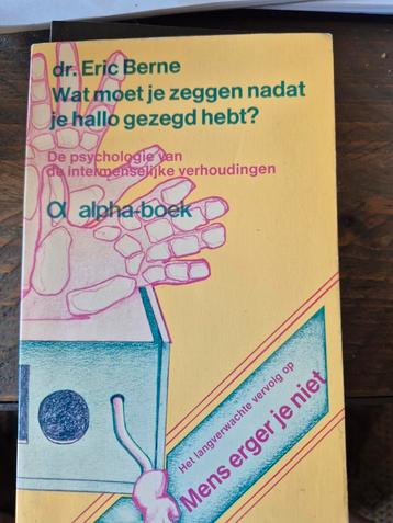 Wat moet je zeggen nadat je Hallo gezegd hebt? beschikbaar voor biedingen