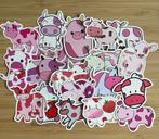 Koe schattige, leuke,vrolijke stickers, Verzenden, Nieuw, Meerdere stickers
