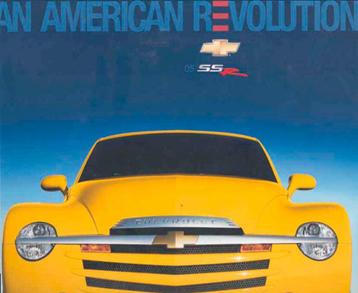 Chevrolet SSR cabriolet folder beschikbaar voor biedingen