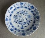 antieke Zwiebelmuster schaal - handbeschilderd - Ø 25,5 cm, Antiek en Kunst, Ophalen