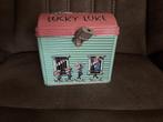 Lucky luke spaarpot, Verzamelen, Ophalen of Verzenden, Zo goed als nieuw, Metaal of Blik, Strip- of Tekenfilmfiguur