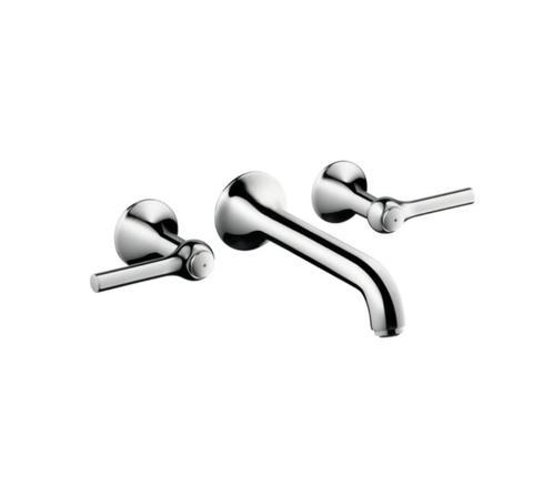 HANSGROHE TERRANO 3-GATS WAND WASTAFELKRAAN AFBOUWDEEL, Doe-het-zelf en Verbouw, Sanitair, Nieuw, Kraan, Chroom, Ophalen of Verzenden