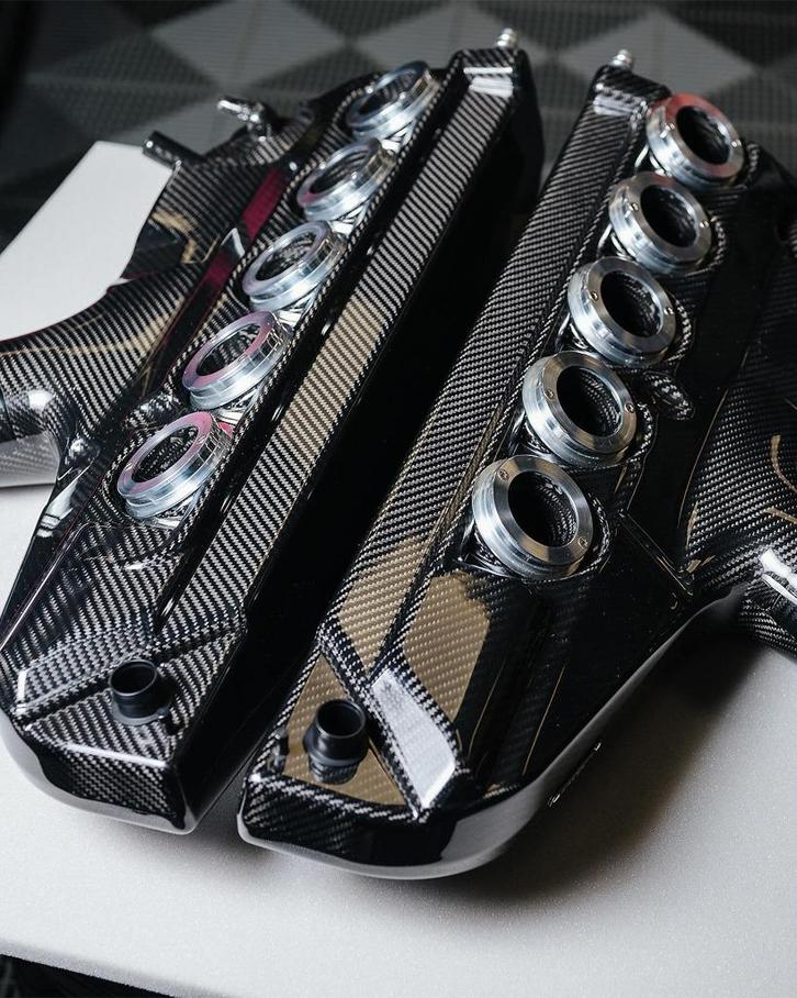 Eventuri Carbon plenum - BMW M5 E60 M6 E63 S85 V10, Auto diversen, Tuning en Styling, Ophalen of Verzenden