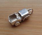 zilveren vintage bedel jeep [332], Overige merken, Gebruikt, Verzenden, 1 bedel