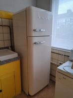 Smeg koelkast creme fab 30, Witgoed en Apparatuur, Koelkasten en IJskasten, Ophalen, Gebruikt, 200 liter of meer, 60 cm of meer