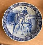 Sier bord delfsblauw, Ophalen