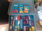 koffer met 37 autootjes, van matchbox, majorette, Tuf Tots,, Hobby en Vrije tijd, Gebruikt, Matchbox, Ophalen of Verzenden, Auto