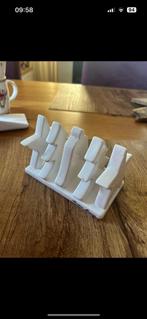 Riviera Maison Toast / Napkin Holder Servethouder, Ophalen of Verzenden, Nieuw, Porselein, Overige stijlen