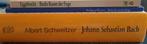 Bach boeken: Kunst der Fuge & meer, Instrument, Ophalen of Verzenden, Schweitzer, Wiemer, Eggebrecht, Zo goed als nieuw