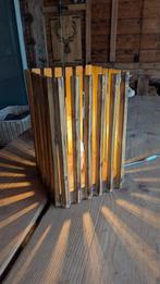 Landelijke rustieke houten tafellamp, Nieuw, Ophalen of Verzenden, Landelijke rustieke, Minder dan 50 cm
