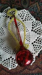 antieke kerstbal nr 194 model lange steel ti, Diversen, Kerst, Ophalen of Verzenden, Gebruikt