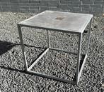 Design aluminium bijzettafel, Ophalen, Minder dan 45 cm, Minder dan 55 cm, Gebruikt