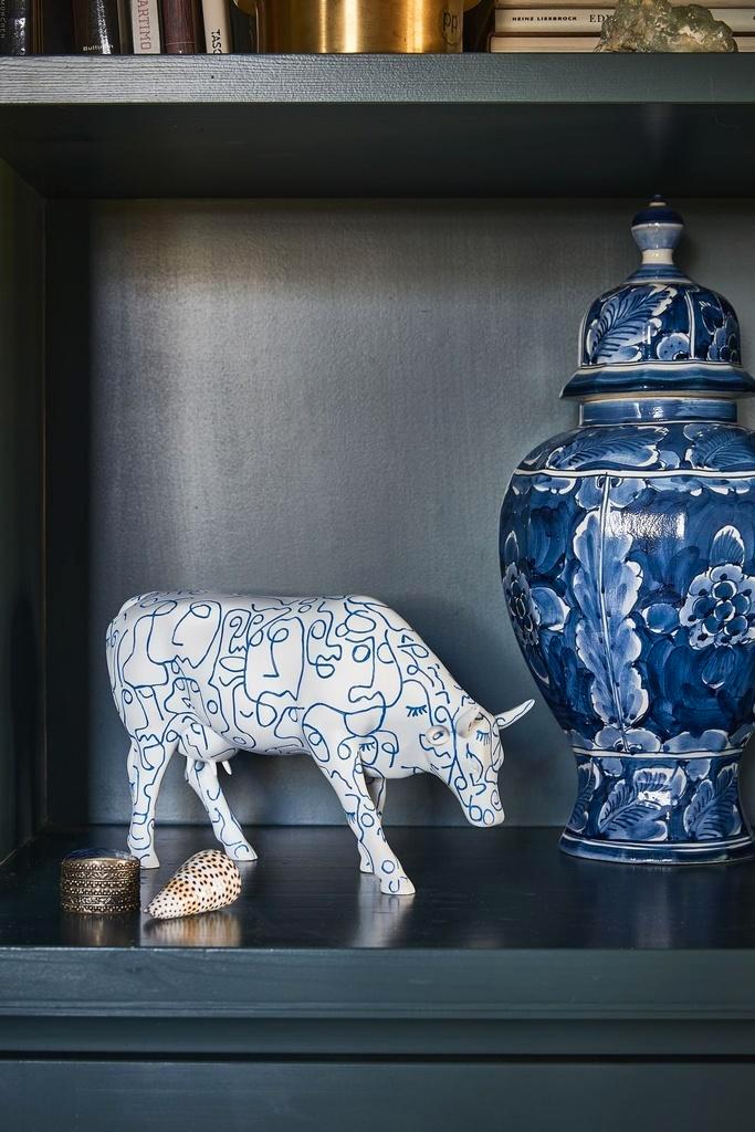 Nieuw Cow Parade koe Arty cow large gratis verzending., Antiek en Kunst, Kunst | Designobjecten, Ophalen of Verzenden