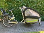 Gazelle Cabby bakfiets, Ophalen, Gebruikt, 3 kinderen, Opvouwbaar
