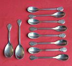 Fraaie set Gero 90 verzilverd, suiker/thee/8 theelepels, Verzenden