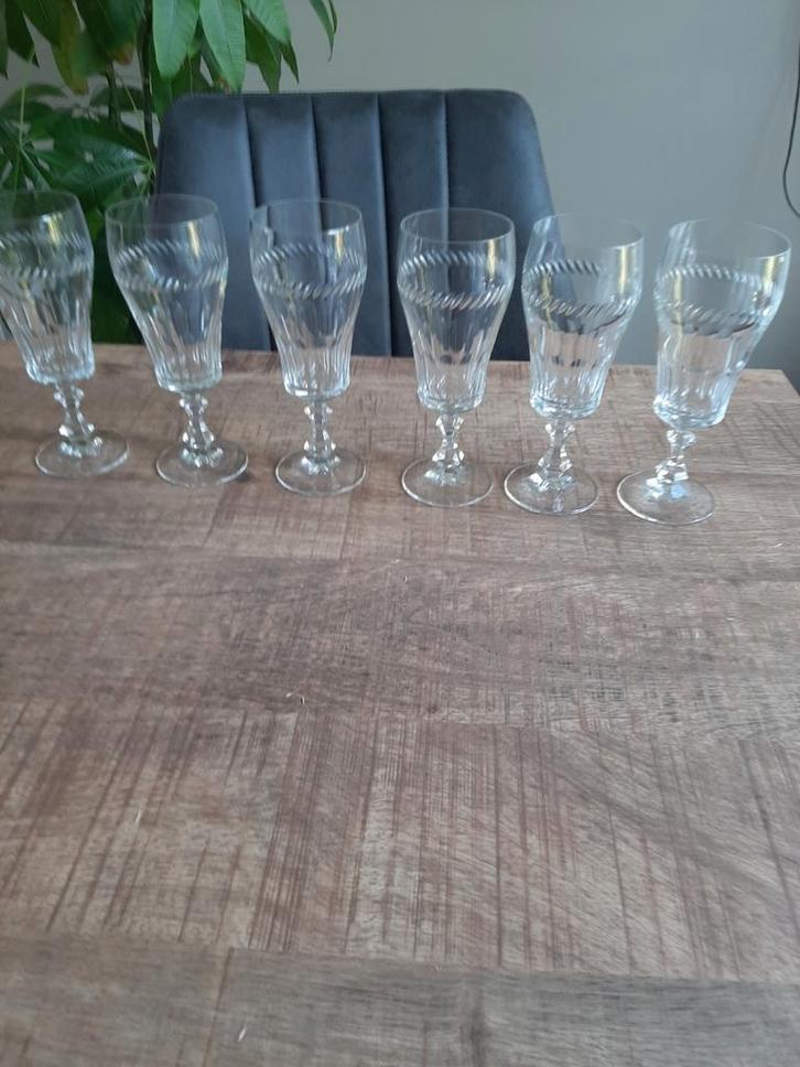 Krisstalglazen, Antiek en Kunst, Antiek | Glas en Kristal, Ophalen