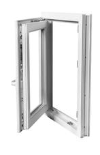 Kunststof | Draaikiep Kozijn | Op Maat | Kleur En Formaat Na, Doe-het-zelf en Verbouw, Kozijnen en Schuifpuien, Niet ingevuld