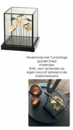 Stolp gouden Vlinders, Huis en Inrichting, Ophalen of Verzenden, Zo goed als nieuw