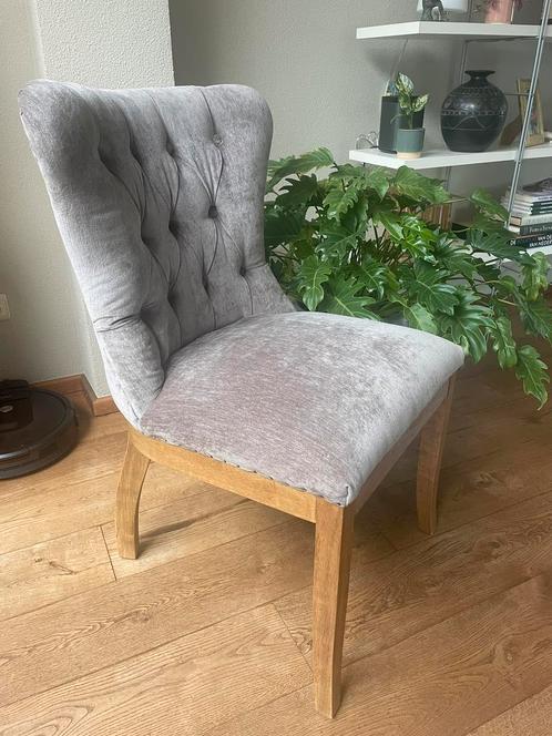 6x Rivièra Maison Wessex eetkamerstoel, Huis en Inrichting, Stoelen, Zo goed als nieuw, Vijf, Zes of meer stoelen, Stof, Overige kleuren