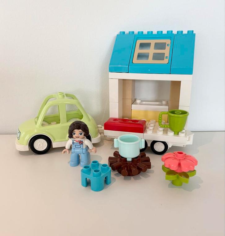 Duplo Kamperen Set, Kinderen en Baby's, Speelgoed | Duplo en Lego, Gebruikt, Duplo, Complete set, Ophalen of Verzenden
