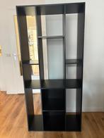 Kenzi kast zwart - Leenbakker, Ophalen, Met plank(en), Zo goed als nieuw, Minder dan 150 cm