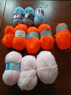 9 bollen breigaren plus restjes € 7,00, Hobby en Vrije tijd, Breien en Haken, Ophalen of Verzenden, Nieuw, Breien of Haken, Wol of Garen