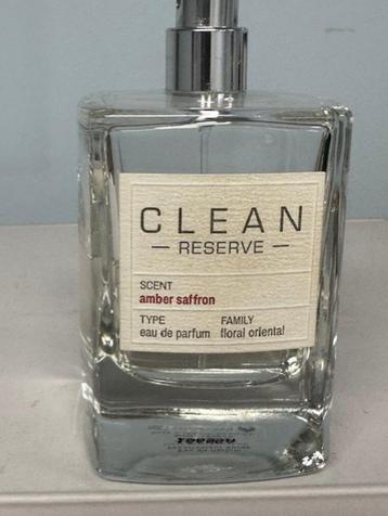 Clean Reserve Amber Safron 100ml eau de parfum met nog 50%  beschikbaar voor biedingen