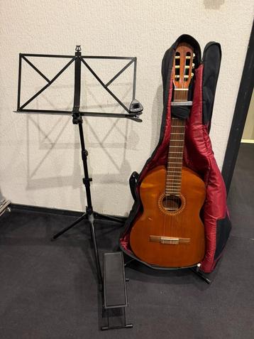 Salvador Cortez CC-22 klassieke gitaar - complete set beschikbaar voor biedingen