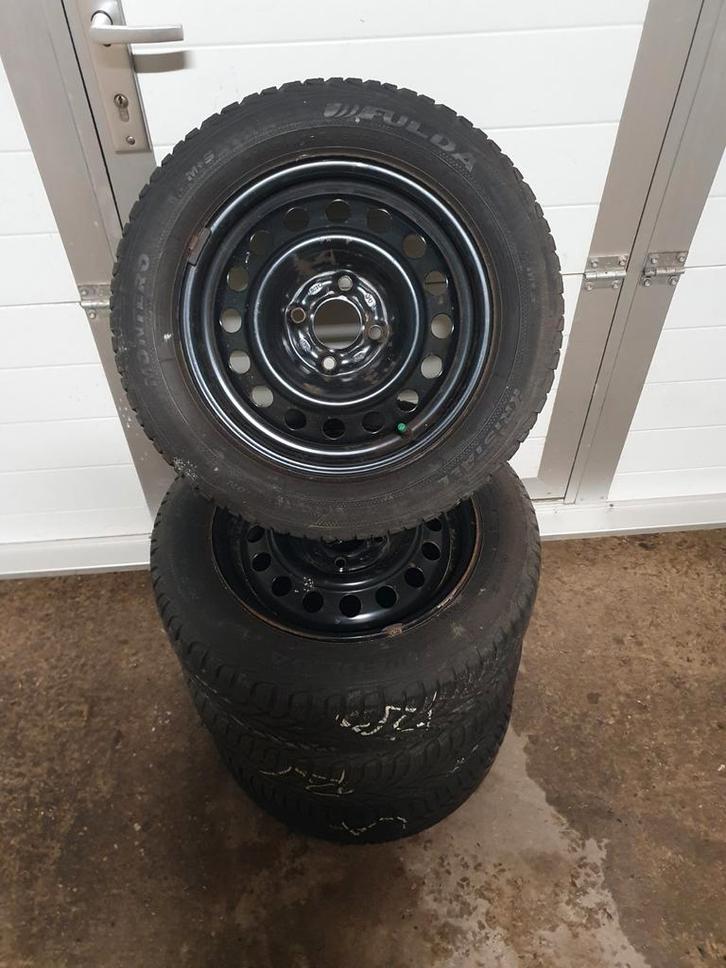 4 Fulda winterbanden+velg 14inch, Auto-onderdelen, Banden en Velgen, Banden en Velgen, Winterbanden, 14 inch, 185 mm, Personenwagen