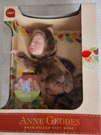 Anne Geddes pop baby bear chocolate brown, Ophalen of Verzenden, Nieuw, Pop