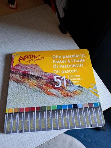 Artist olie pastelkrijt. 51 kleuren.  beschikbaar voor biedingen