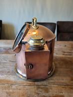 Antiek koperen Obeservator scheepskompas, Ophalen of Verzenden, Koper