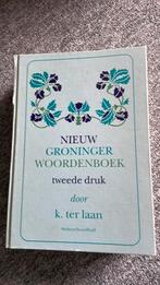 Nieuw Groninger Woordenboek van K. Ter Laan, Boeken, Woordenboeken, Ophalen of Verzenden, Gelezen, Overige uitgevers