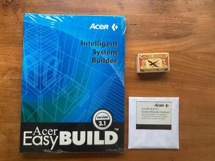 Acer intelligent system builder 3.1 nog nieuw in cellofaan, Computers en Software, Besturingssoftware, Nieuw, Ophalen of Verzenden