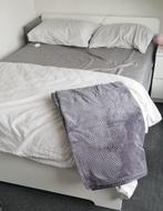 Ikea bed 140x200 askvoll, Huis en Inrichting, Ophalen, Zo goed als nieuw, Tweepersoons, 140 cm