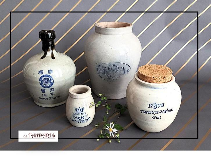 Aardewerk potten –  € 5,= per stuk, Antiek en Kunst, Antiek | Keramiek en Aardewerk, Ophalen of Verzenden