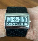 Vintage Moschino Cheap And Chic horloge, Sieraden, Tassen en Uiterlijk, Horloges | Dames, Overige merken, Leer, Staal, Ophalen of Verzenden
