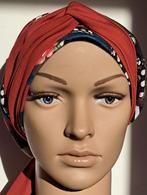 Chemo-haarverlies tricot muts met sjaal no 33 A., Kleding | Dames, Mutsen, Sjaals en Handschoenen, Anna, Maat 42/44 (L), Nieuw