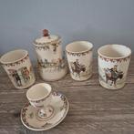 Sarrequemines Franse leuke bekers strooppot, Antiek en Kunst, Antiek | Keramiek en Aardewerk, Ophalen of Verzenden