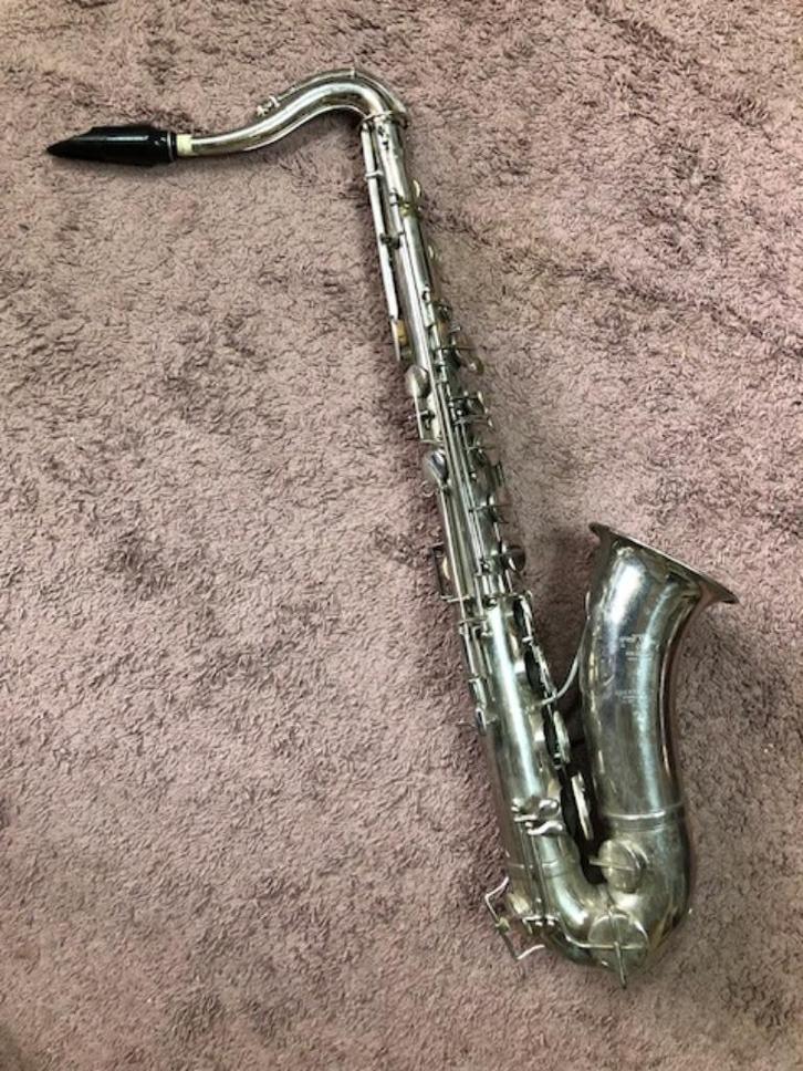 saxofoon, Muziek en Instrumenten, Blaasinstrumenten | Saxofoons, Gebruikt, Tenor, Ophalen