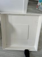 Witte lekbak, Ophalen, Gebruikt