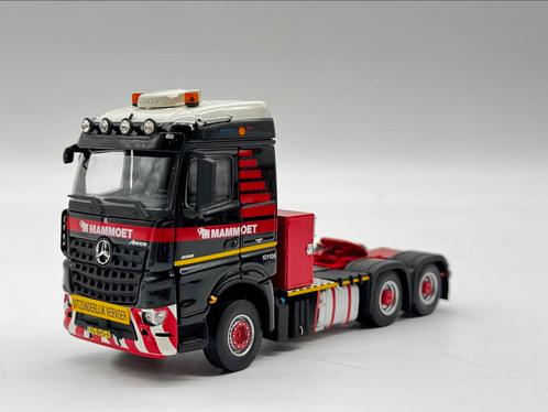 IMC WSI MERCEDES BENZ AROCS 6x4 ballasttrekker 1650 MAMMOET, Hobby en Vrije tijd, Modelauto's | 1:50, Nieuw, Bus of Vrachtwagen