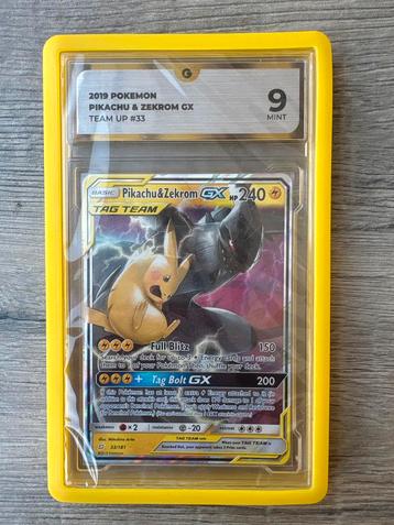 Pikachu en zekrom tag team promo beschikbaar voor biedingen