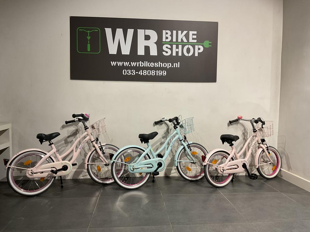 Te koop 3x Alpina Ocean 2x 18 inch 1x 16 inch, Fietsen en Brommers, Fietsen | Meisjes, Ophalen, Zo goed als nieuw, 18 inch